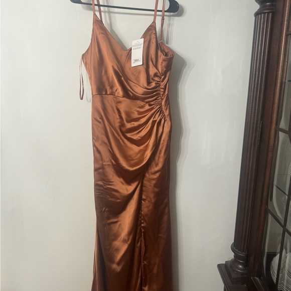 Revelry Rory Copper Satin - Picture 2 of 6